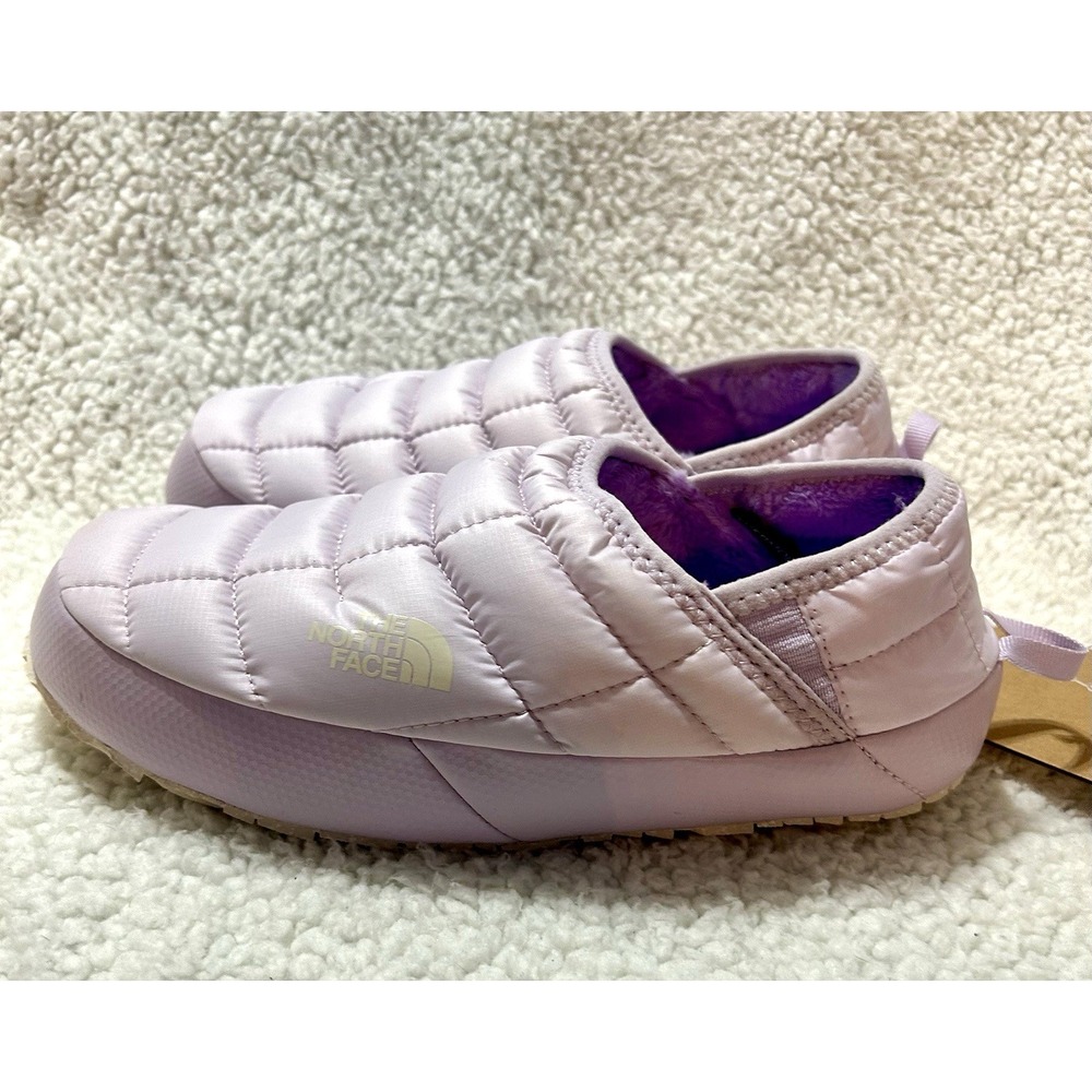 The North Face Women's Thermoball Traction Mule V Lavender Fog/White Size 6